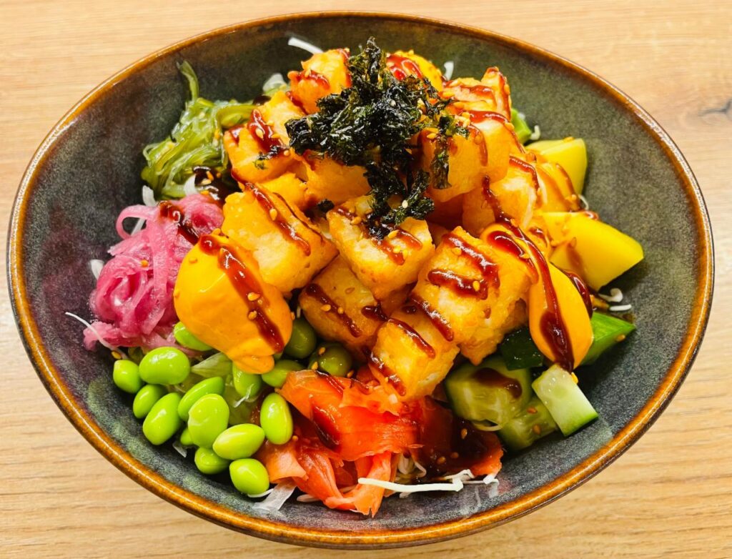 Poké Bowl – Halloumi